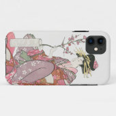Japanse vrouw Schilderen kunst houtblok print Case-Mate iPhone Case (Achterkant (horizontaal))