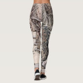 Japanse vrouwelijke Leggings (Achterkant)