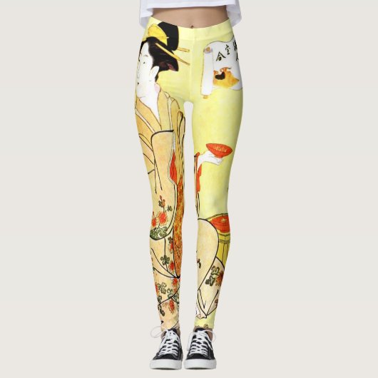 Japanse vrouwelijke Leggings (Voorkant)