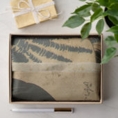 Japanse vrouwen en spiegel-ukiyo-stijl Art nr. 9 Tissuepapier (Geschenk)