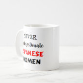 japanse vrouwen koffiemok (Voorkant links)