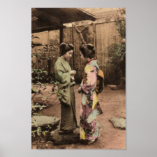  Japanse vrouwen Poster (Voorkant)