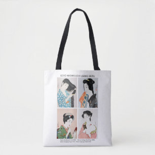 Japanse vrouwenportretten - Goyō Hashiguchi Tote Bag