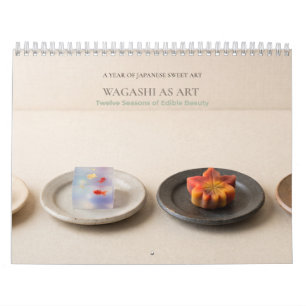 Japanse Wagashi Kunst Kalender