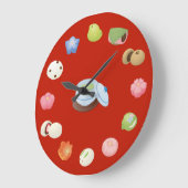 Japanse Wagashi Sweets Grote Klok (Hoek)