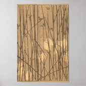  Japanse Wall Art Bamboo Poster (Voorkant)