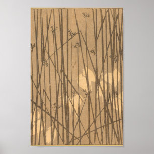 Japanse Wall Art Bamboo Poster