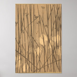 Japanse Wall Art Bamboo Poster