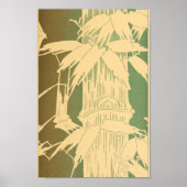  Japanse Wall Art Bamboo Poster (Voorkant)
