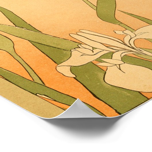 Japanse Wall Art Flowers Poster (Hoek)