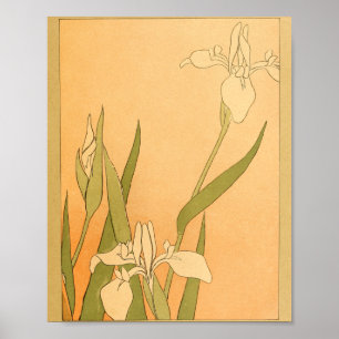 Japanse Wall Art Flowers Poster
