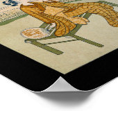  Japanse Wall Art Woman Poster (Hoek)