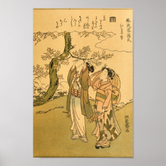 Japanse Wall Art Women Poster