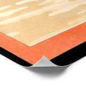  Japanse wandgordijnen Poster (Hoek)