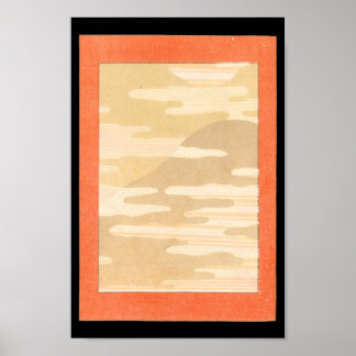 Japanse wandgordijnen Poster