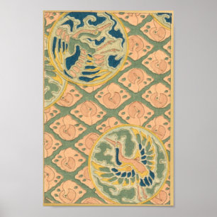 Japanse wandkranen Poster