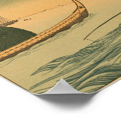 Japanse wandkunst Vist Poster (Hoek)