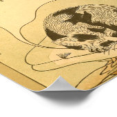  Japanse wandkunstkat Poster (Hoek)