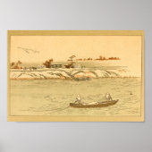  Japanse wandtekenboot Poster (Voorkant)