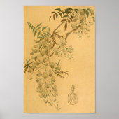  Japanse wandtekenstructuur Poster (Voorkant)