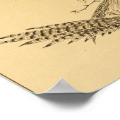  Japanse wandwand Poster (Hoek)