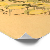  Japanse wandwand Poster (Hoek)