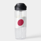 Japanse wapenmunt, vlag, Japan Waterfles (Achterkant)