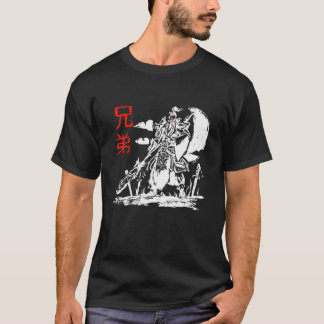 Japanse Warrior Samurai Ninja Kanji Design T-shirt