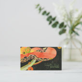 Japanse Washi interieurontwerper Visitekaartje (Staand voorkant)