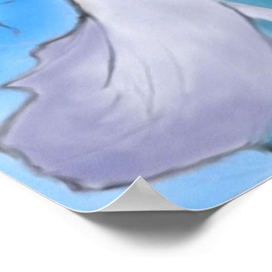 Japanse waterafdruk poster (Hoek)