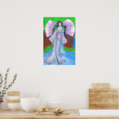 Japanse waterafdruk poster (Keuken)