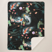 Japanse watertuin Sherpa Blanket Sherpa Deken (Voorkant)