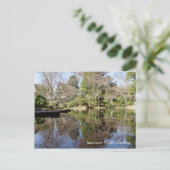 Japanse watertuinen, Fort Worth Texas Briefkaart (Staand voorkant)