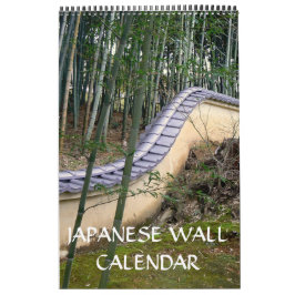 Japanse watervallen kalender
