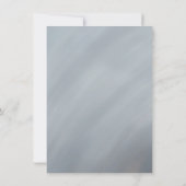 Japanse Waterverf bruiloft Kaart (Achterkant)