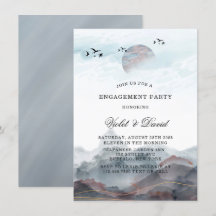 Japanse Waterverf Engagement Party