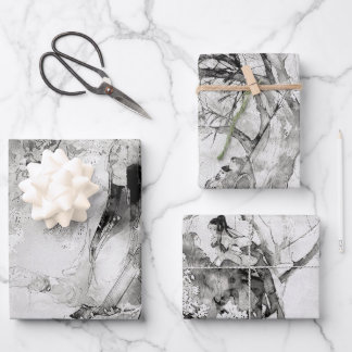 Japanse Waterverf Inpakpapier Vel