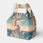 Japanse Waves Naruto Whirlpoolkunstwerk Bedankdoosjes (Achterkant)