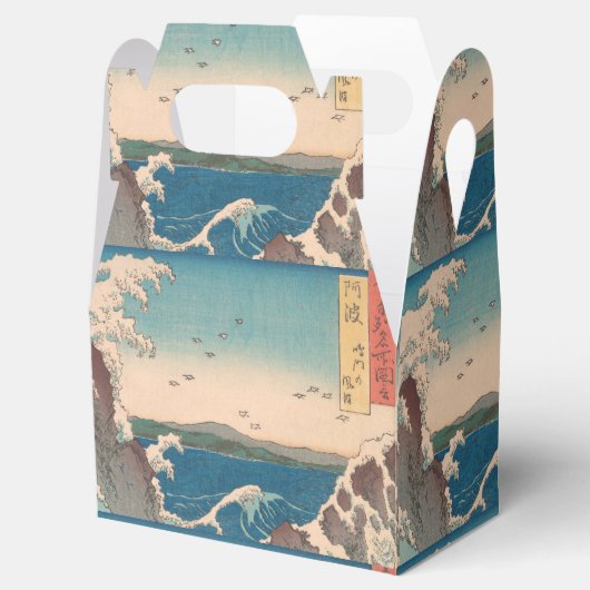 Japanse Waves Naruto Whirlpoolkunstwerk Bedankdoosjes (Geopend)