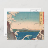 Japanse Waves Naruto Whirlpoolkunstwerk Briefkaart (Voorkant / Achterkant)