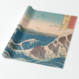 Japanse Waves Naruto Whirlpoolkunstwerk Cadeaupapier