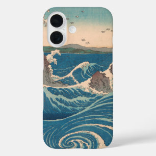 Japanse Waves Naruto Whirlpoolkunstwerk iPhone 16 Hoesje