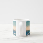 Japanse Waves Naruto Whirlpoolkunstwerk Espresso Kop (Achterkant)