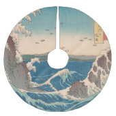 Japanse Waves Naruto Whirlpoolkunstwerk Kerstboom Rok (Voorkant)