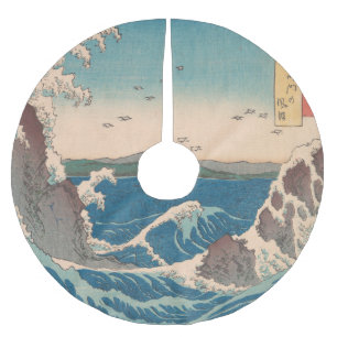 Japanse Waves Naruto Whirlpoolkunstwerk Kerstboom Rok