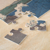 Japanse Waves Naruto Whirlpoolkunstwerk Legpuzzel (Zijkant)