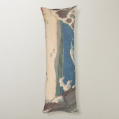 Japanse Waves Naruto Whirlpoolkunstwerk Lichaamskussen (Achterkant (Verticaal))