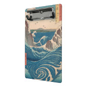 Japanse Waves Naruto Whirlpoolkunstwerk Mini Klembord (Angled2)