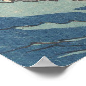 Japanse Waves Naruto Whirlpoolkunstwerk Poster (Hoek)