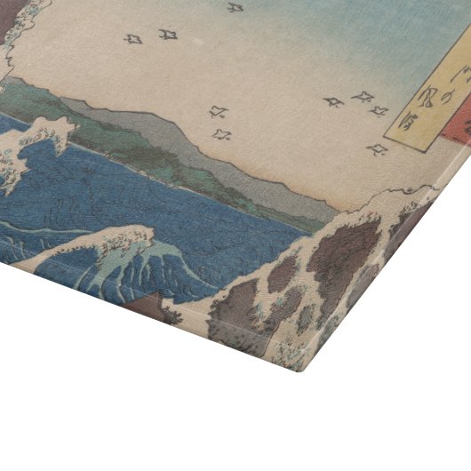 Japanse Waves Naruto Whirlpoolkunstwerk Snijplank (Hoek)